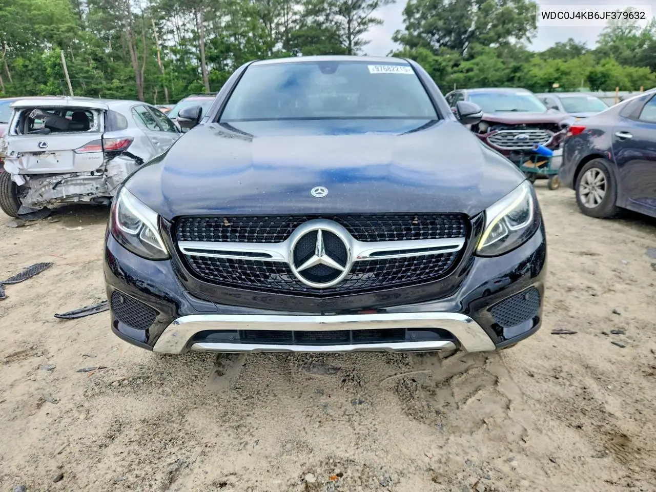 2018 Mercedes-Benz Glc Coupe 300 4Matic VIN: WDC0J4KB6JF379632 Lot: 97682215