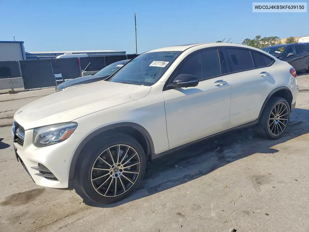 2019 Mercedes-Benz Glc Coupe 300 4Matic VIN: WDC0J4KB5KF639150 Lot: 51211196