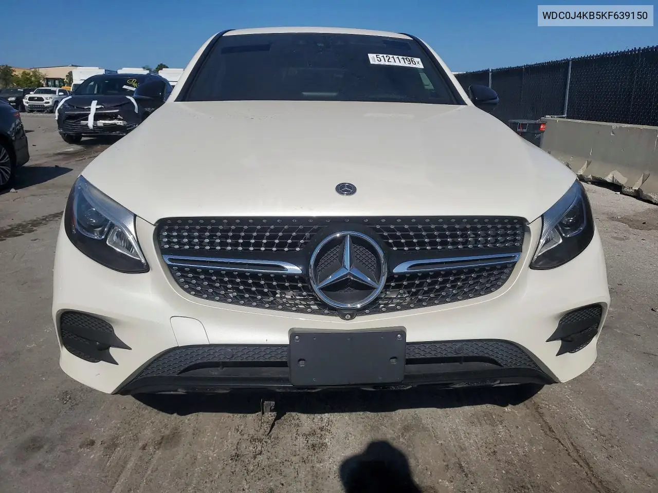 2019 Mercedes-Benz Glc Coupe 300 4Matic VIN: WDC0J4KB5KF639150 Lot: 51211196