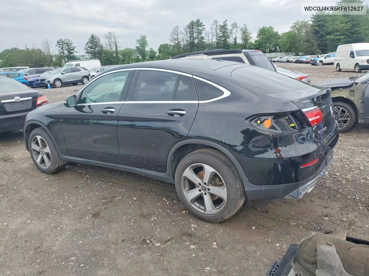 2019 Mercedes-Benz Glc Coupe 300 4Matic VIN: WDC0J4KB5KF612627 Lot: 54693016