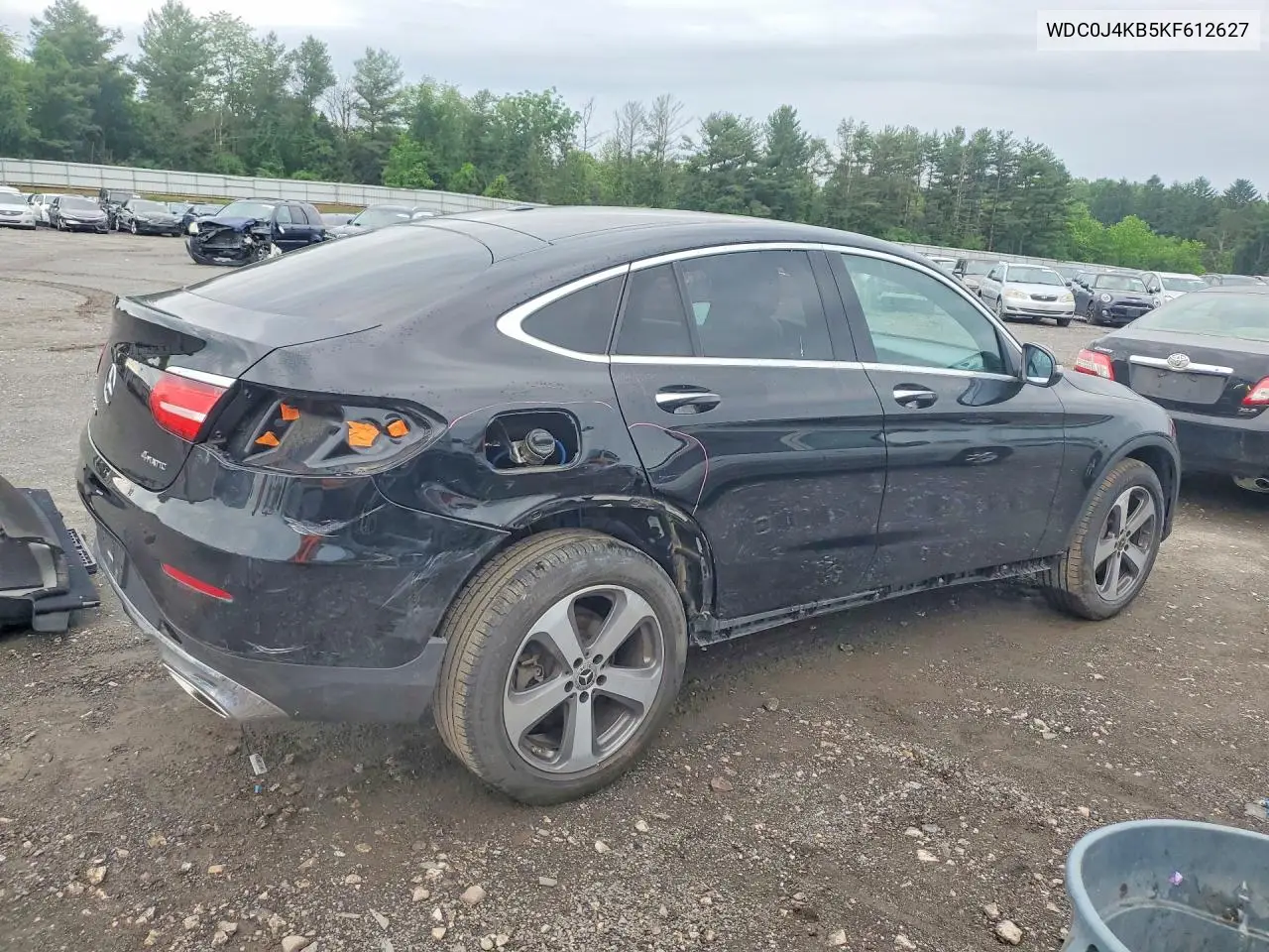 2019 Mercedes-Benz Glc Coupe 300 4Matic VIN: WDC0J4KB5KF612627 Lot: 54693016