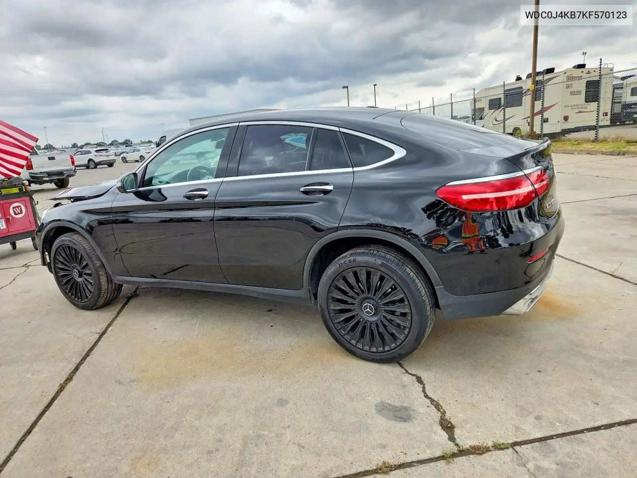 2019 Mercedes-Benz Glc Coupe 300 4Matic VIN: WDC0J4KB7KF570123 Lot: 55360626