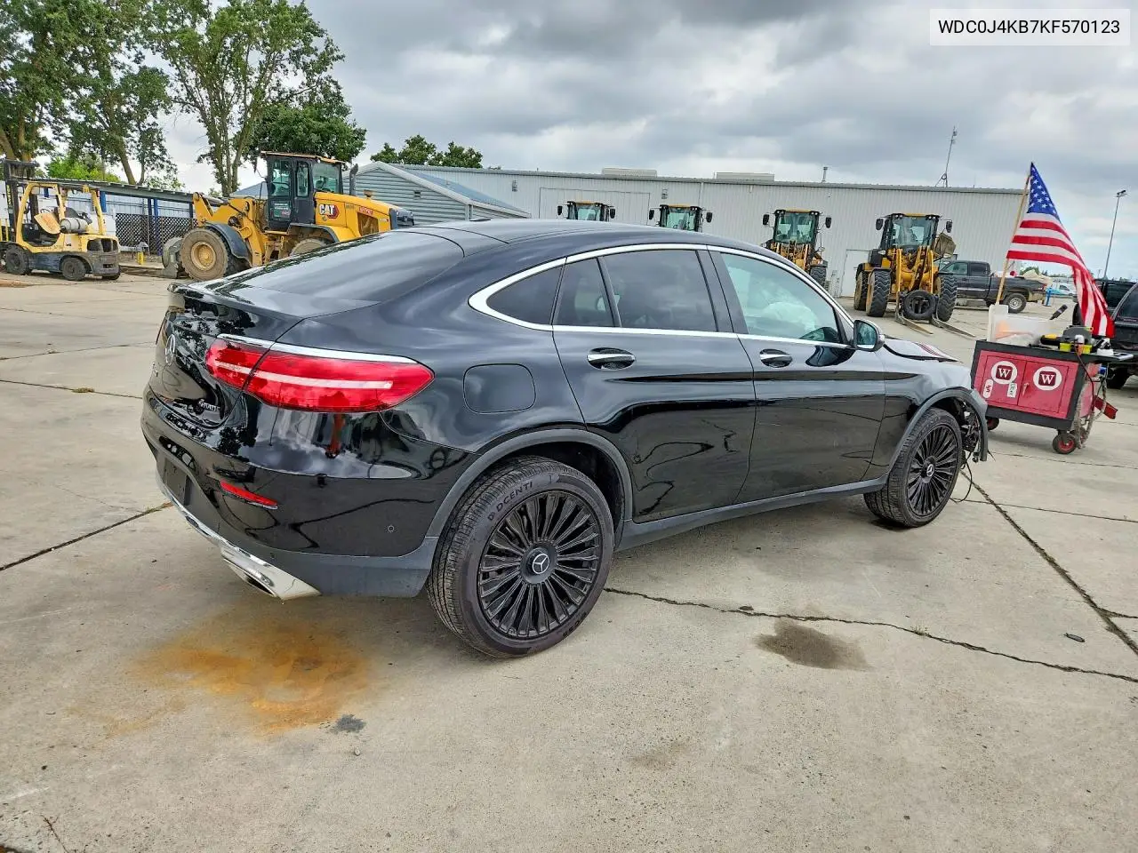 2019 Mercedes-Benz Glc Coupe 300 4Matic VIN: WDC0J4KB7KF570123 Lot: 55360626