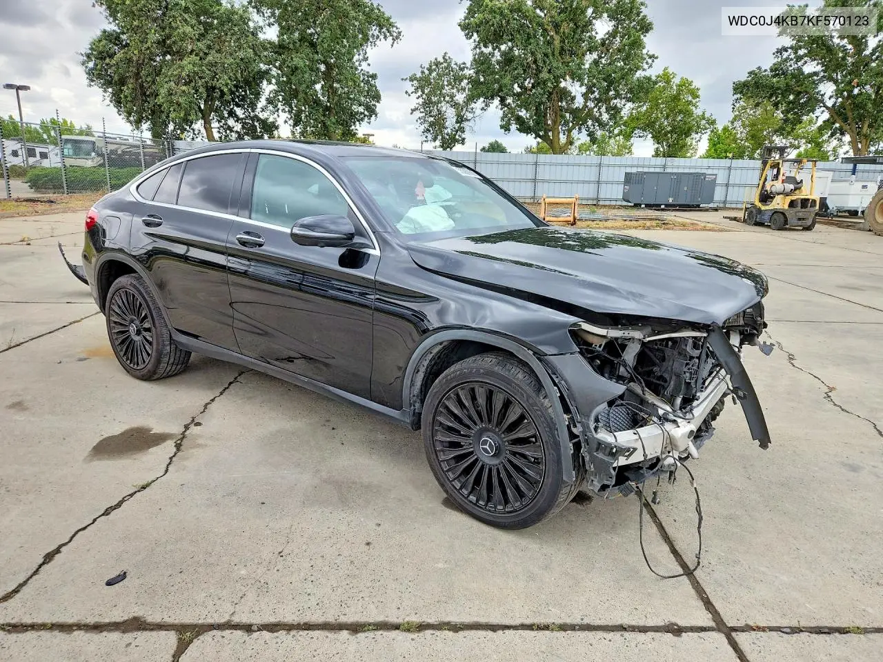 2019 Mercedes-Benz Glc Coupe 300 4Matic VIN: WDC0J4KB7KF570123 Lot: 55360626