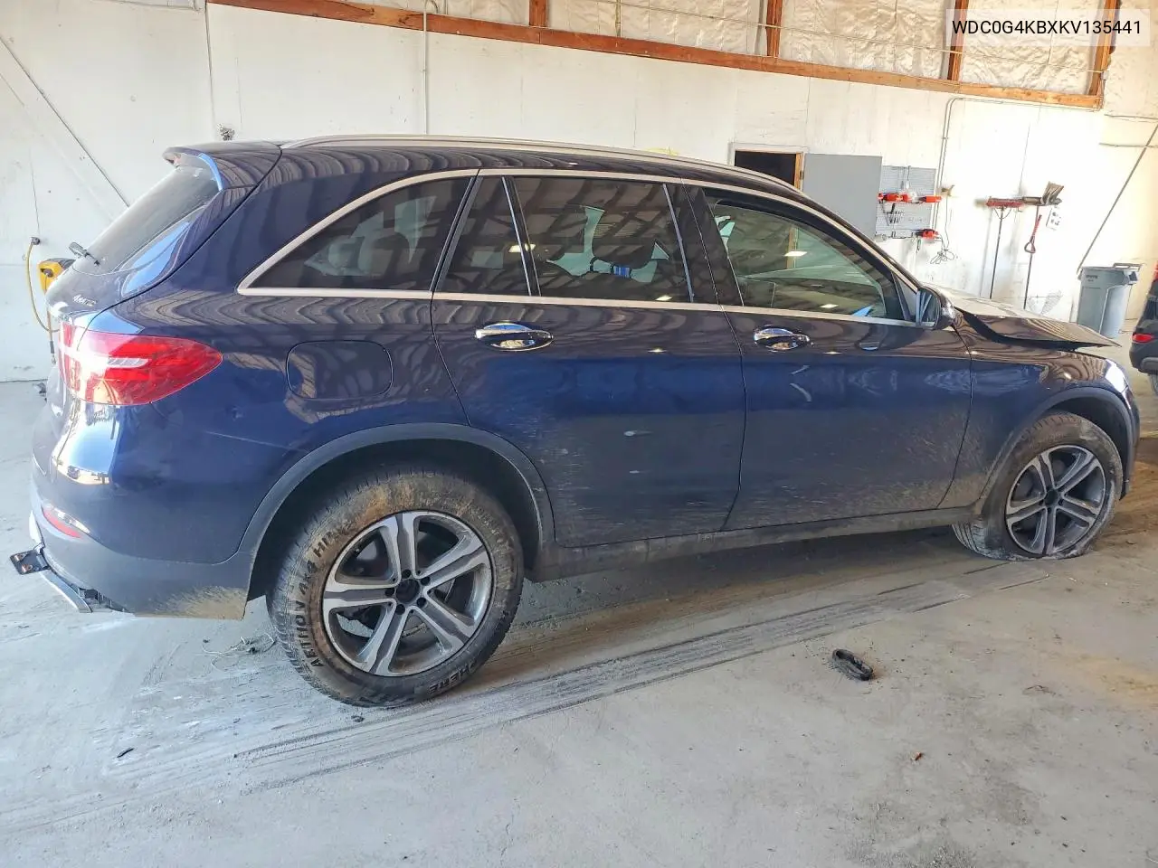 2019 Mercedes-Benz Glc 300 4Matic VIN: WDC0G4KBXKV135441 Lot: 55894646