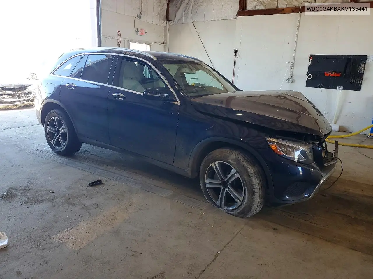 2019 Mercedes-Benz Glc 300 4Matic VIN: WDC0G4KBXKV135441 Lot: 55894646