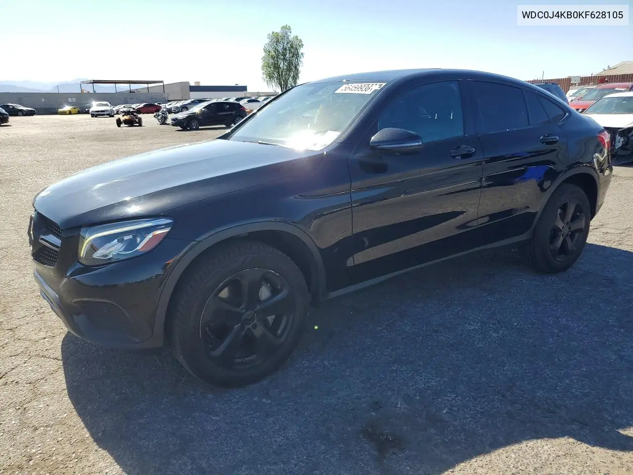 2019 Mercedes-Benz Glc Coupe 300 4Matic VIN: WDC0J4KB0KF628105 Lot: 56459936