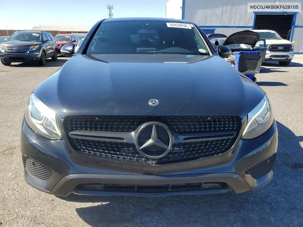 2019 Mercedes-Benz Glc Coupe 300 4Matic VIN: WDC0J4KB0KF628105 Lot: 56459936