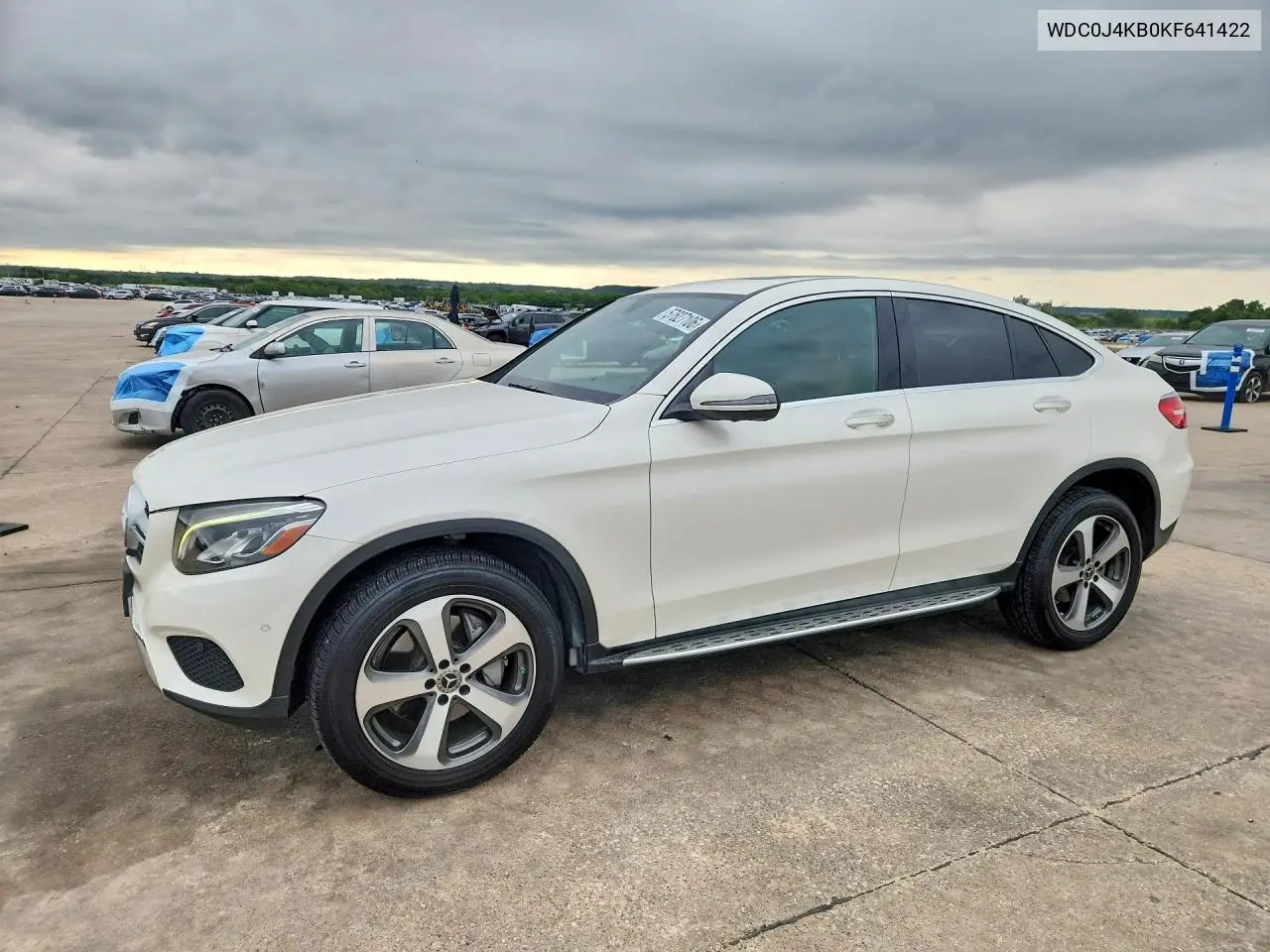 2019 Mercedes-Benz Glc Coupe 300 4Matic VIN: WDC0J4KB0KF641422 Lot: 57627106