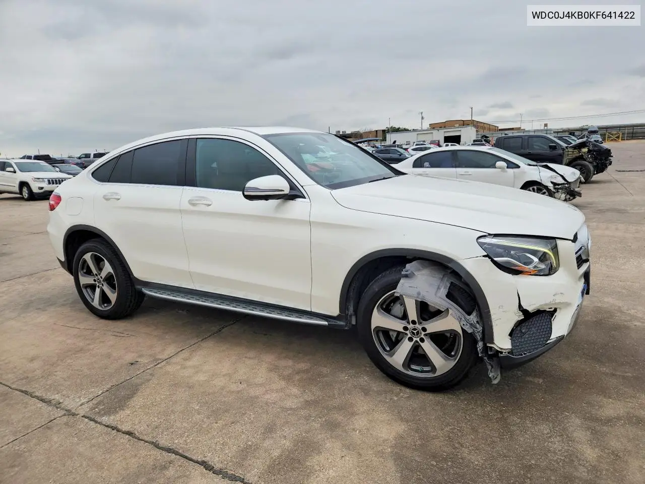 2019 Mercedes-Benz Glc Coupe 300 4Matic VIN: WDC0J4KB0KF641422 Lot: 57627106