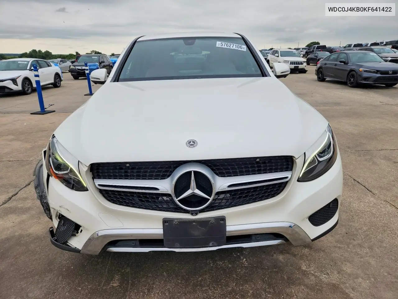 2019 Mercedes-Benz Glc Coupe 300 4Matic VIN: WDC0J4KB0KF641422 Lot: 57627106