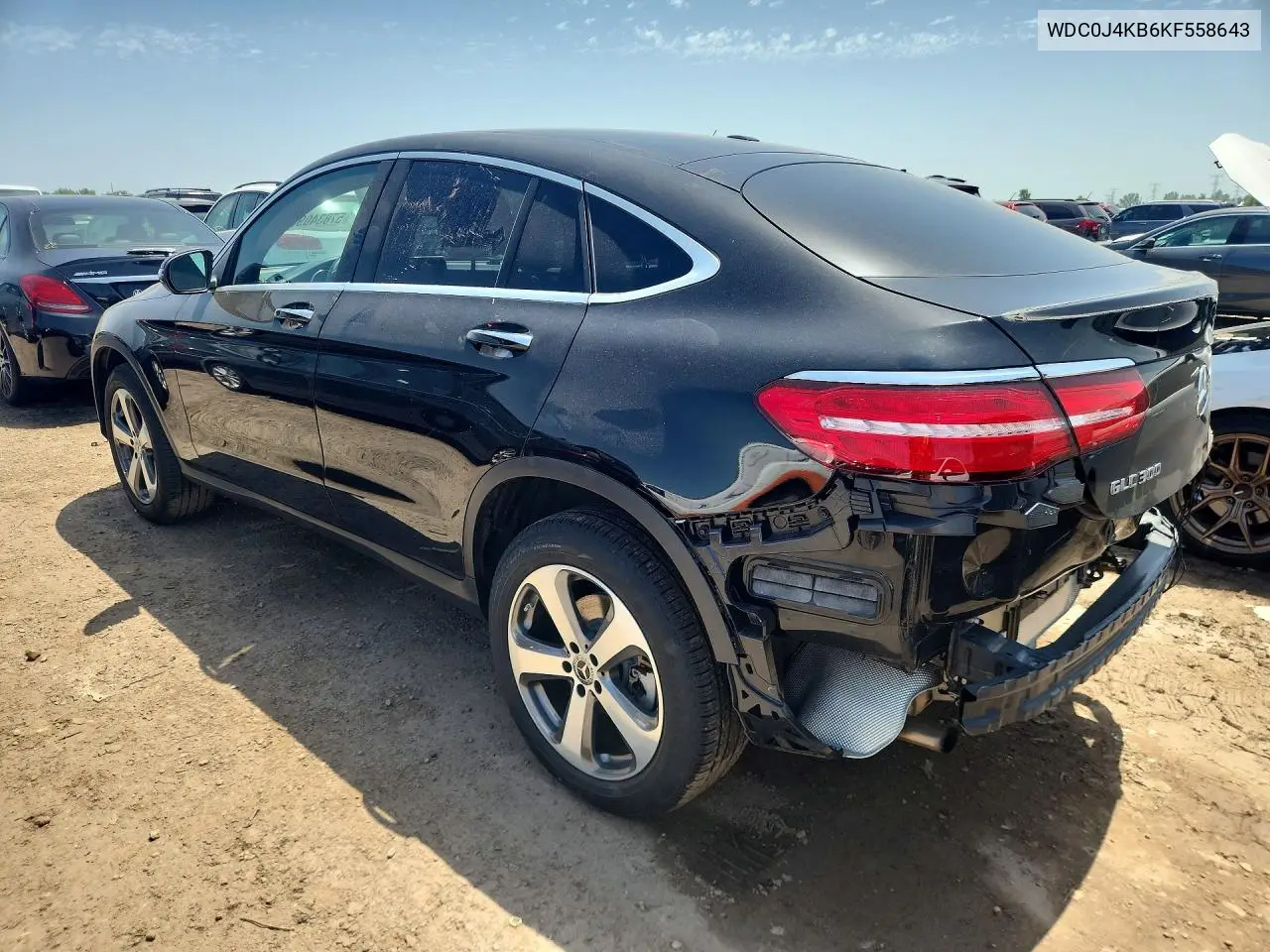 2019 Mercedes-Benz Glc Coupe 300 4Matic VIN: WDC0J4KB6KF558643 Lot: 57834096