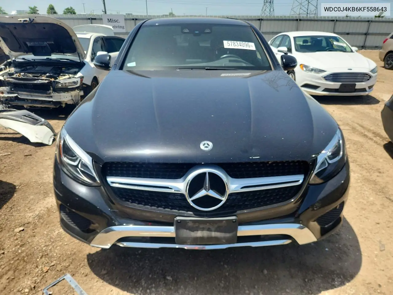 2019 Mercedes-Benz Glc Coupe 300 4Matic VIN: WDC0J4KB6KF558643 Lot: 57834096