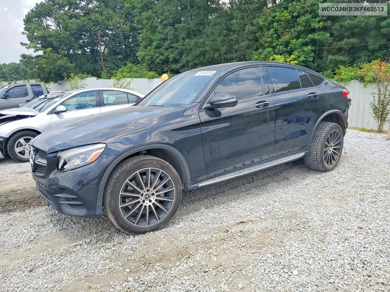 2019 Mercedes-Benz Glc Coupe 300 4Matic VIN: WDC0J4KB3KF663513 Lot: 59142076