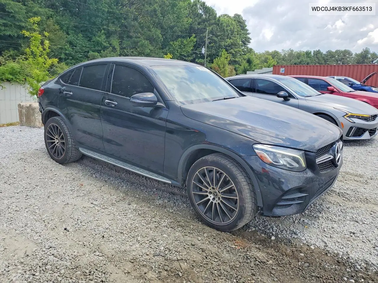 2019 Mercedes-Benz Glc Coupe 300 4Matic VIN: WDC0J4KB3KF663513 Lot: 59142076