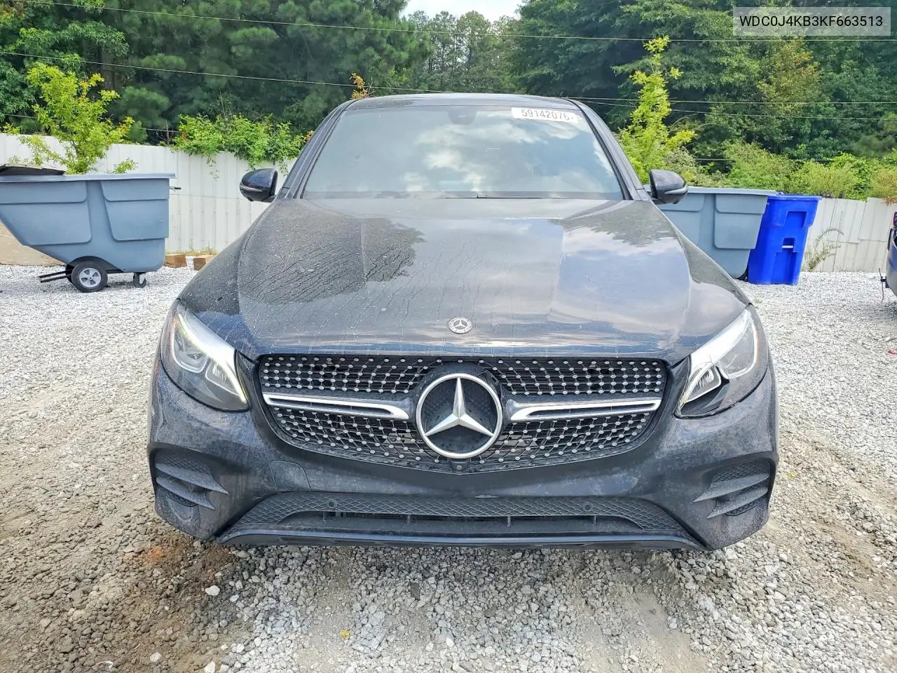 2019 Mercedes-Benz Glc Coupe 300 4Matic VIN: WDC0J4KB3KF663513 Lot: 59142076