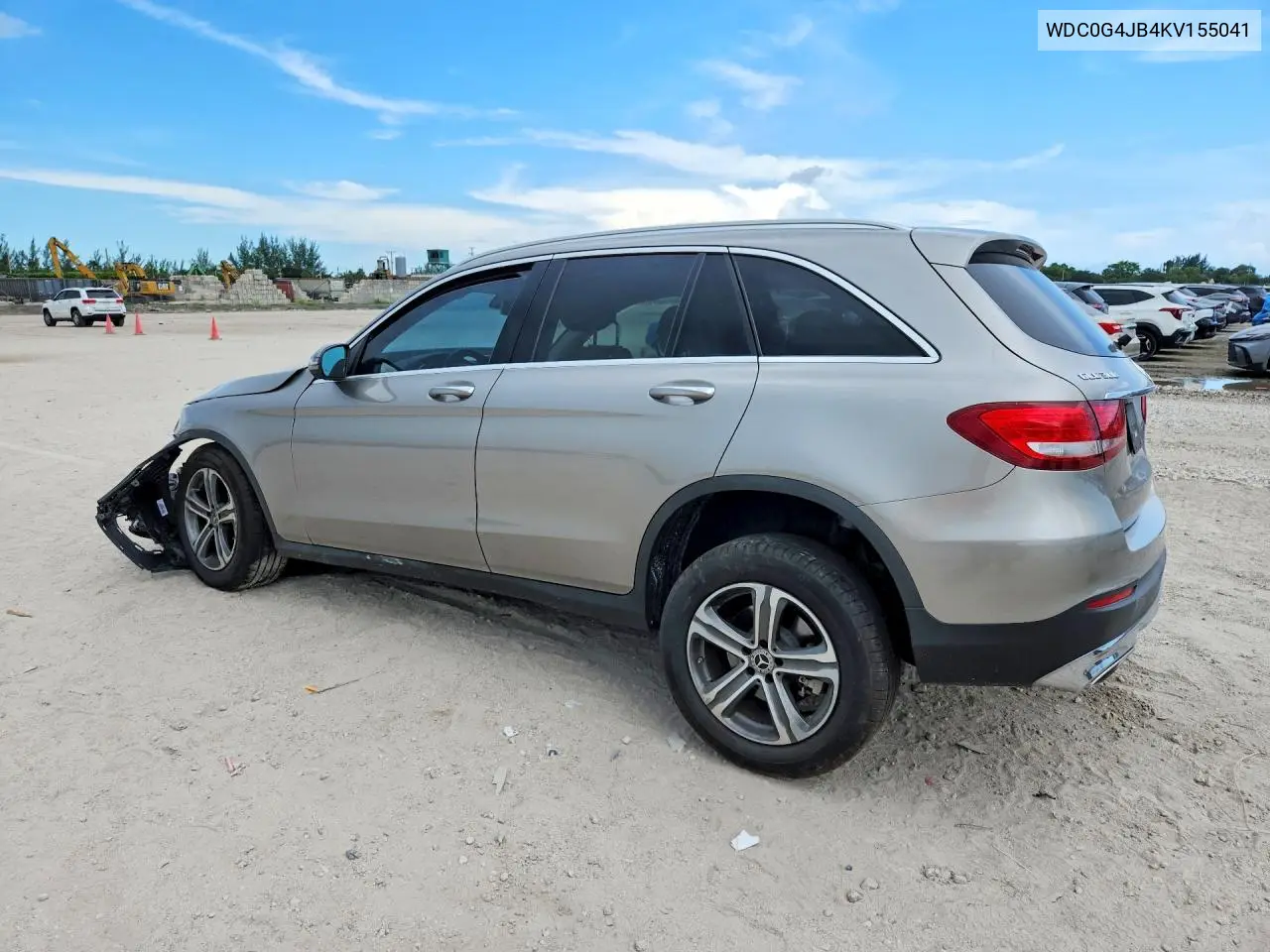 2019 Mercedes-Benz Glc 300 VIN: WDC0G4JB4KV155041 Lot: 59261446