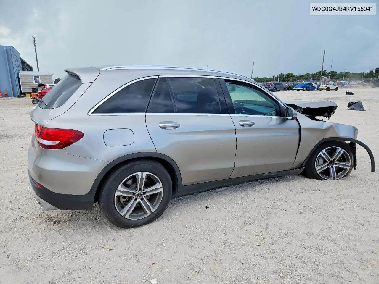 2019 Mercedes-Benz Glc 300 VIN: WDC0G4JB4KV155041 Lot: 59261446