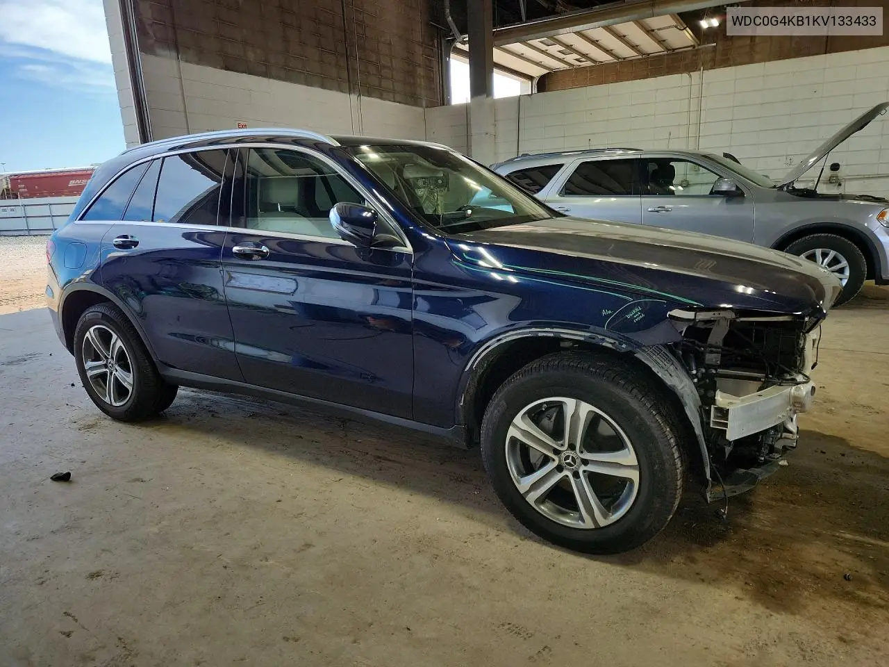 2019 Mercedes-Benz Glc 300 4Matic VIN: WDC0G4KB1KV133433 Lot: 59381386
