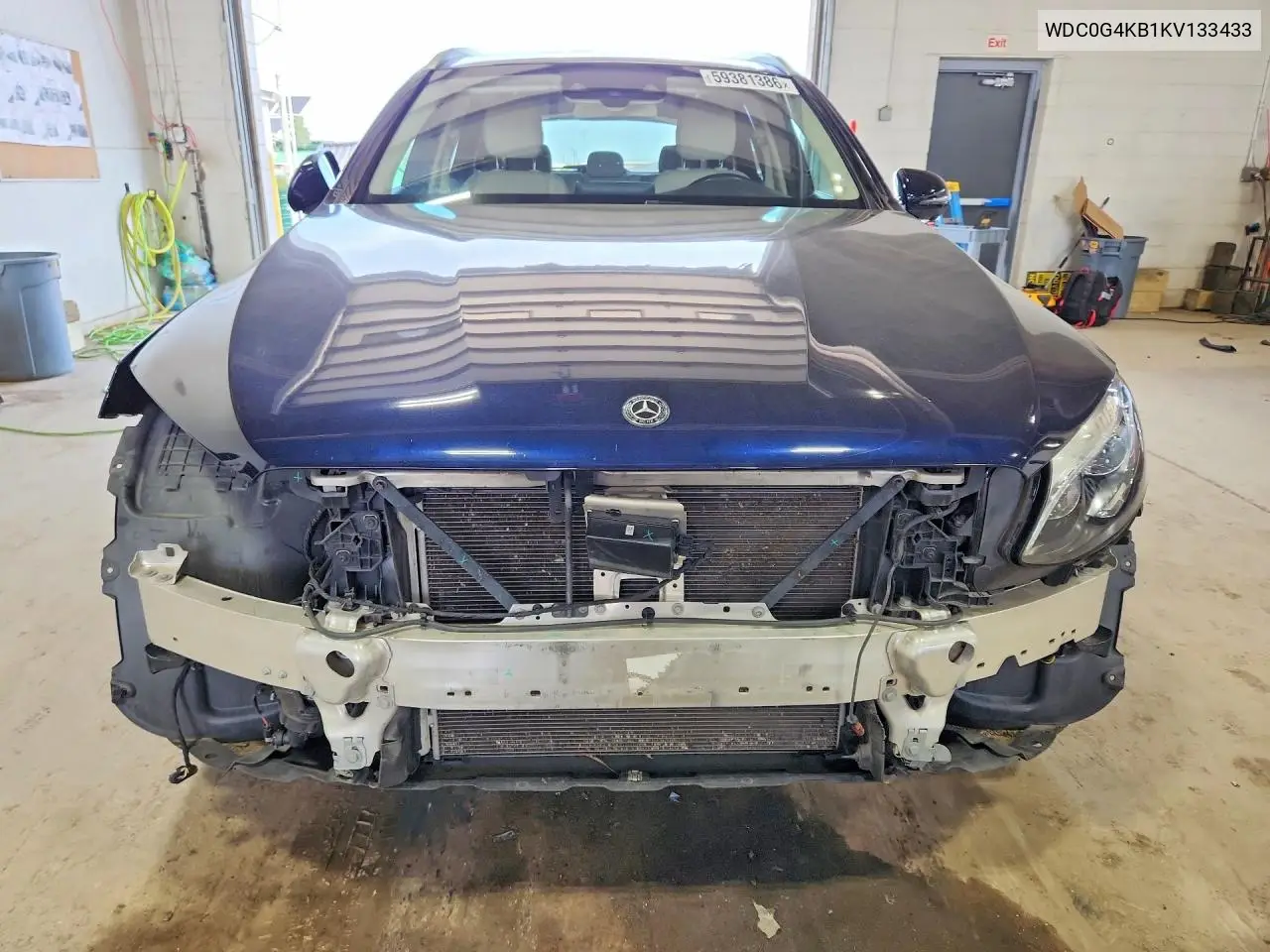 2019 Mercedes-Benz Glc 300 4Matic VIN: WDC0G4KB1KV133433 Lot: 59381386