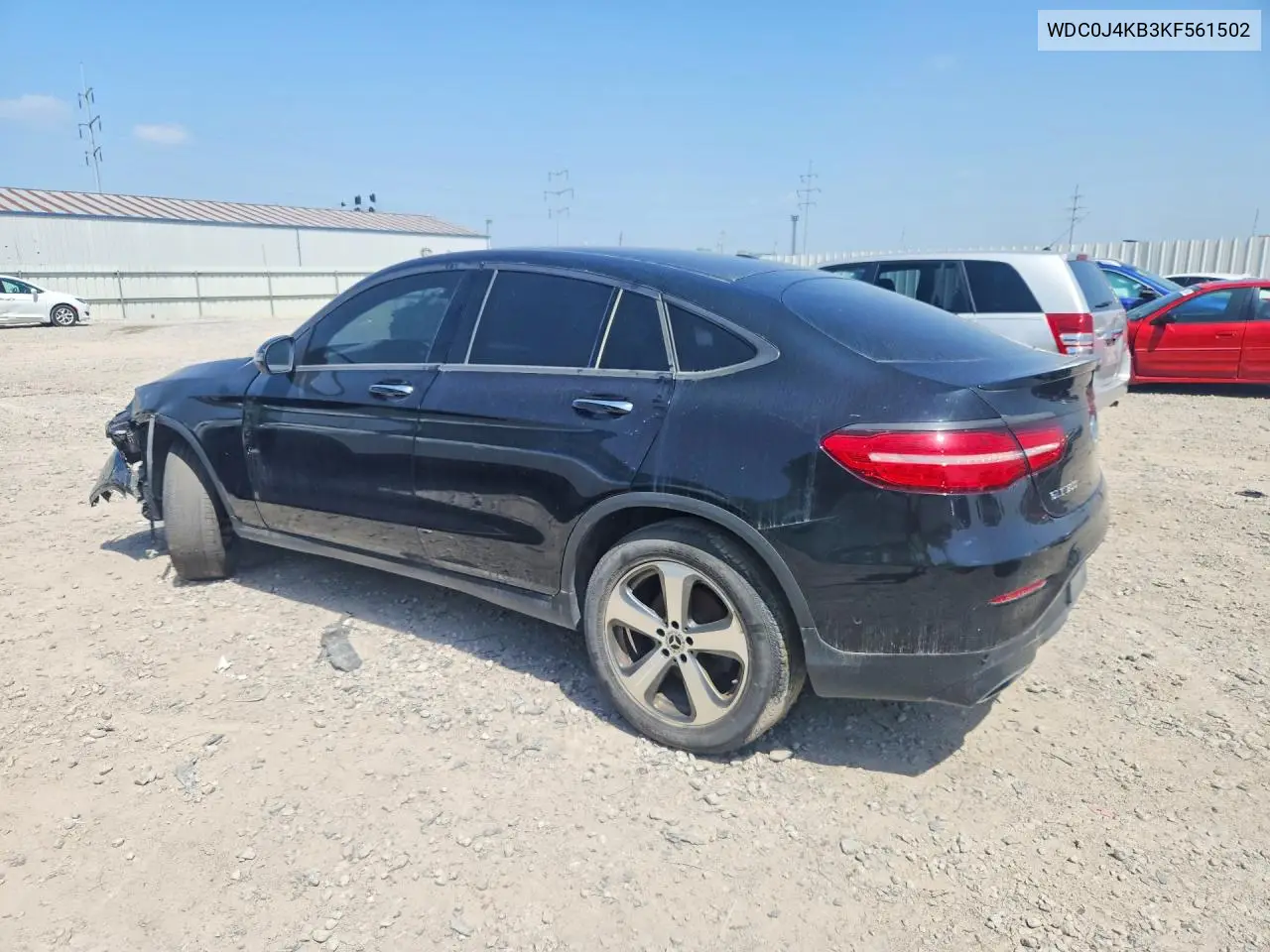 2019 Mercedes-Benz Glc Coupe 300 4Matic VIN: WDC0J4KB3KF561502 Lot: 59650356