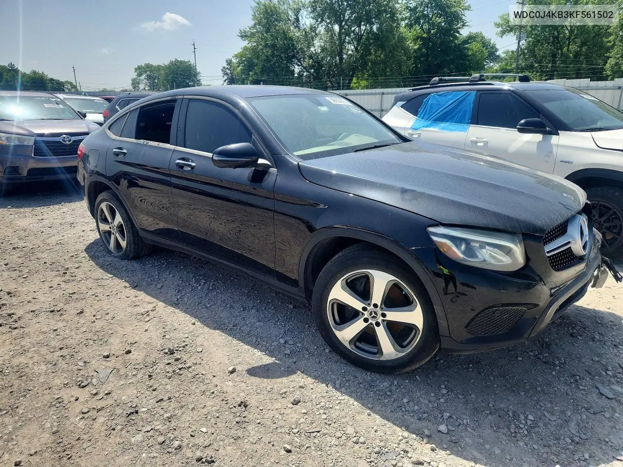 2019 Mercedes-Benz Glc Coupe 300 4Matic VIN: WDC0J4KB3KF561502 Lot: 59650356