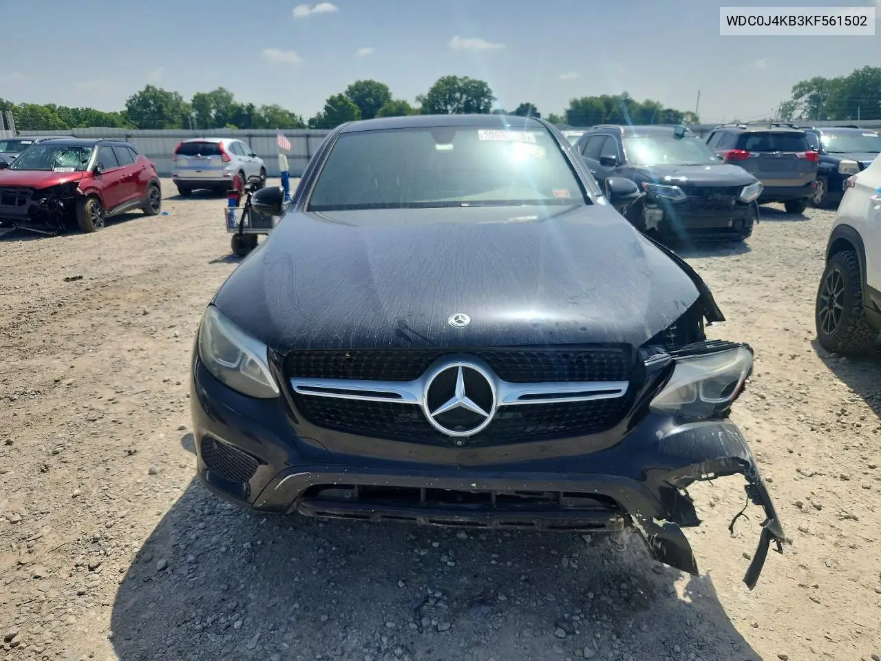 2019 Mercedes-Benz Glc Coupe 300 4Matic VIN: WDC0J4KB3KF561502 Lot: 59650356