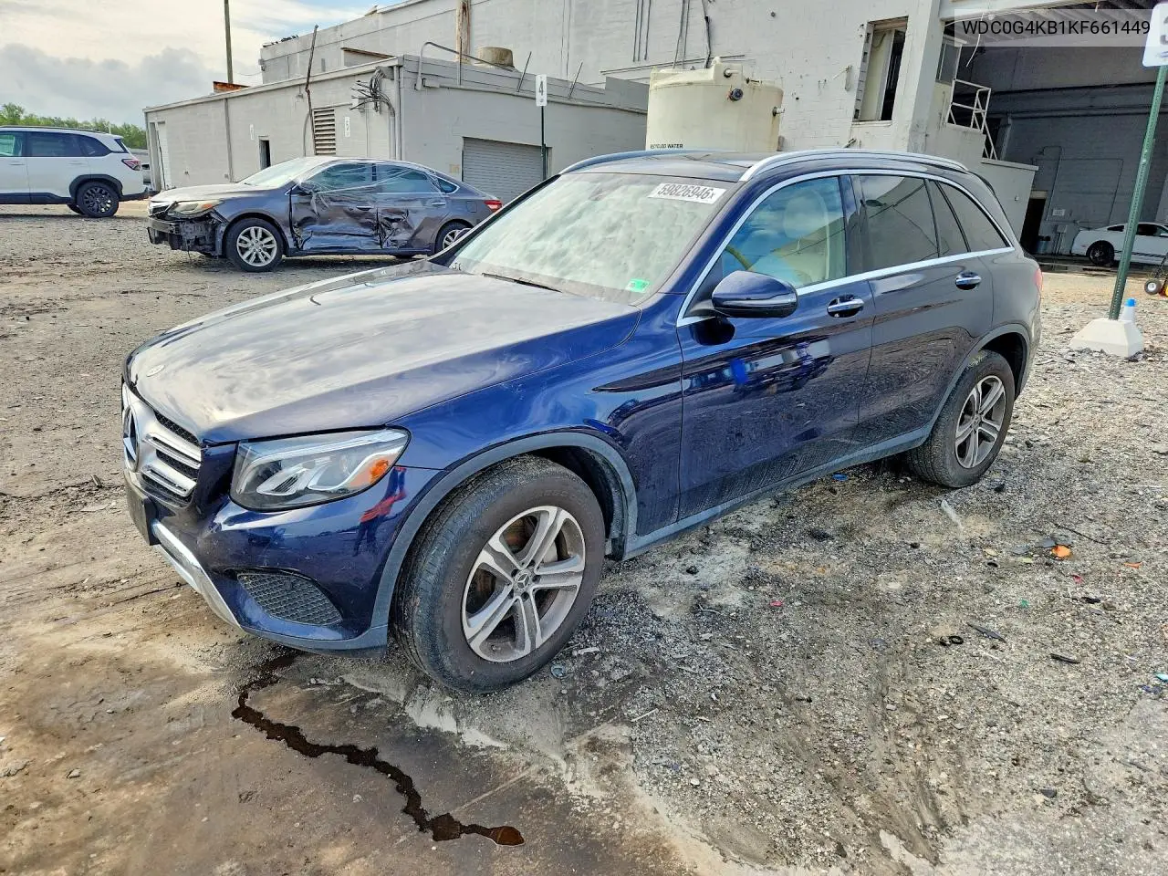 2019 Mercedes-Benz Glc 300 4Matic VIN: WDC0G4KB1KF661449 Lot: 59826946