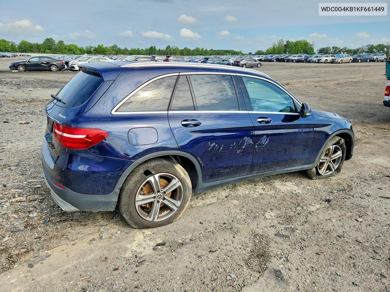 2019 Mercedes-Benz Glc 300 4Matic VIN: WDC0G4KB1KF661449 Lot: 59826946