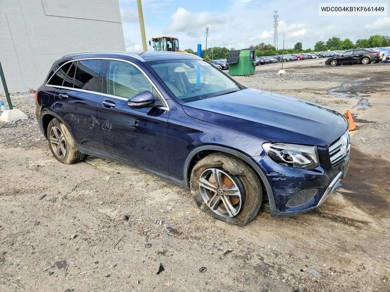2019 Mercedes-Benz Glc 300 4Matic VIN: WDC0G4KB1KF661449 Lot: 59826946