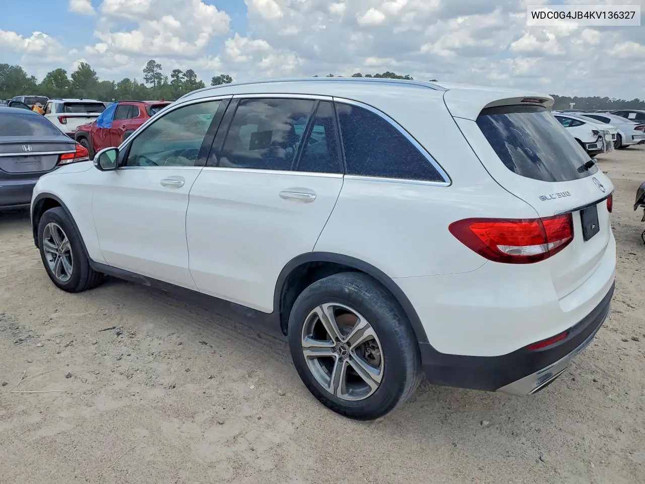 2019 Mercedes-Benz Glc 300 VIN: WDC0G4JB4KV136327 Lot: 59954366