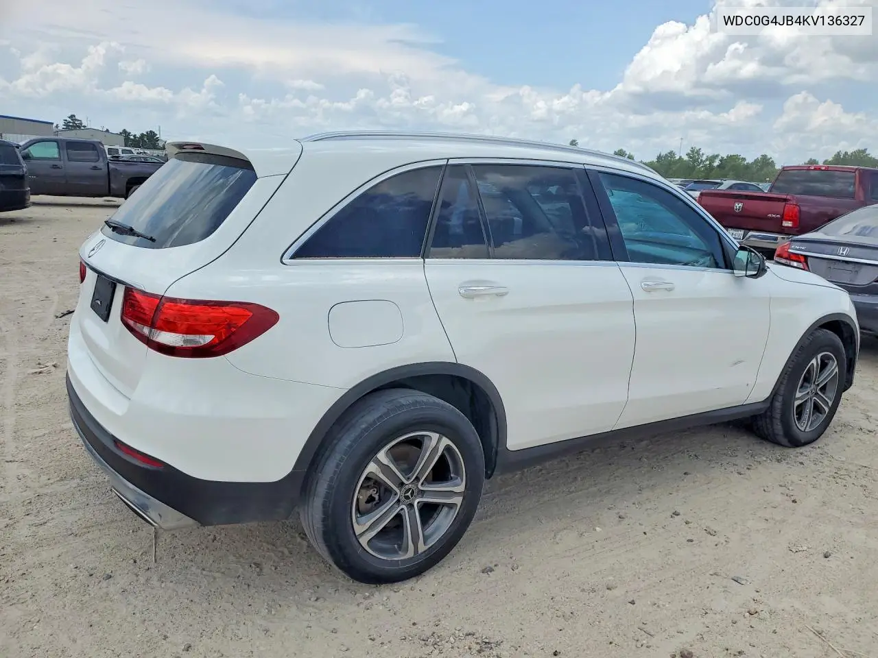 2019 Mercedes-Benz Glc 300 VIN: WDC0G4JB4KV136327 Lot: 59954366