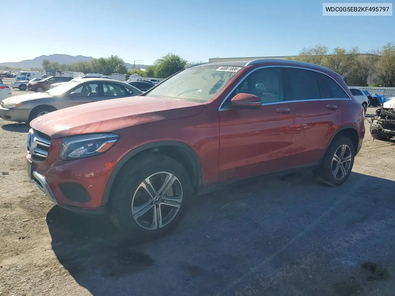 2019 Mercedes-Benz Glc 350E VIN: WDC0G5EB2KF495797 Lot: 60061806