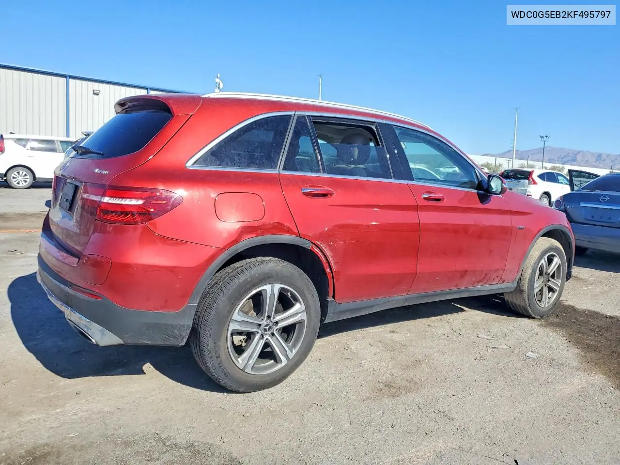 2019 Mercedes-Benz Glc 350E VIN: WDC0G5EB2KF495797 Lot: 60061806