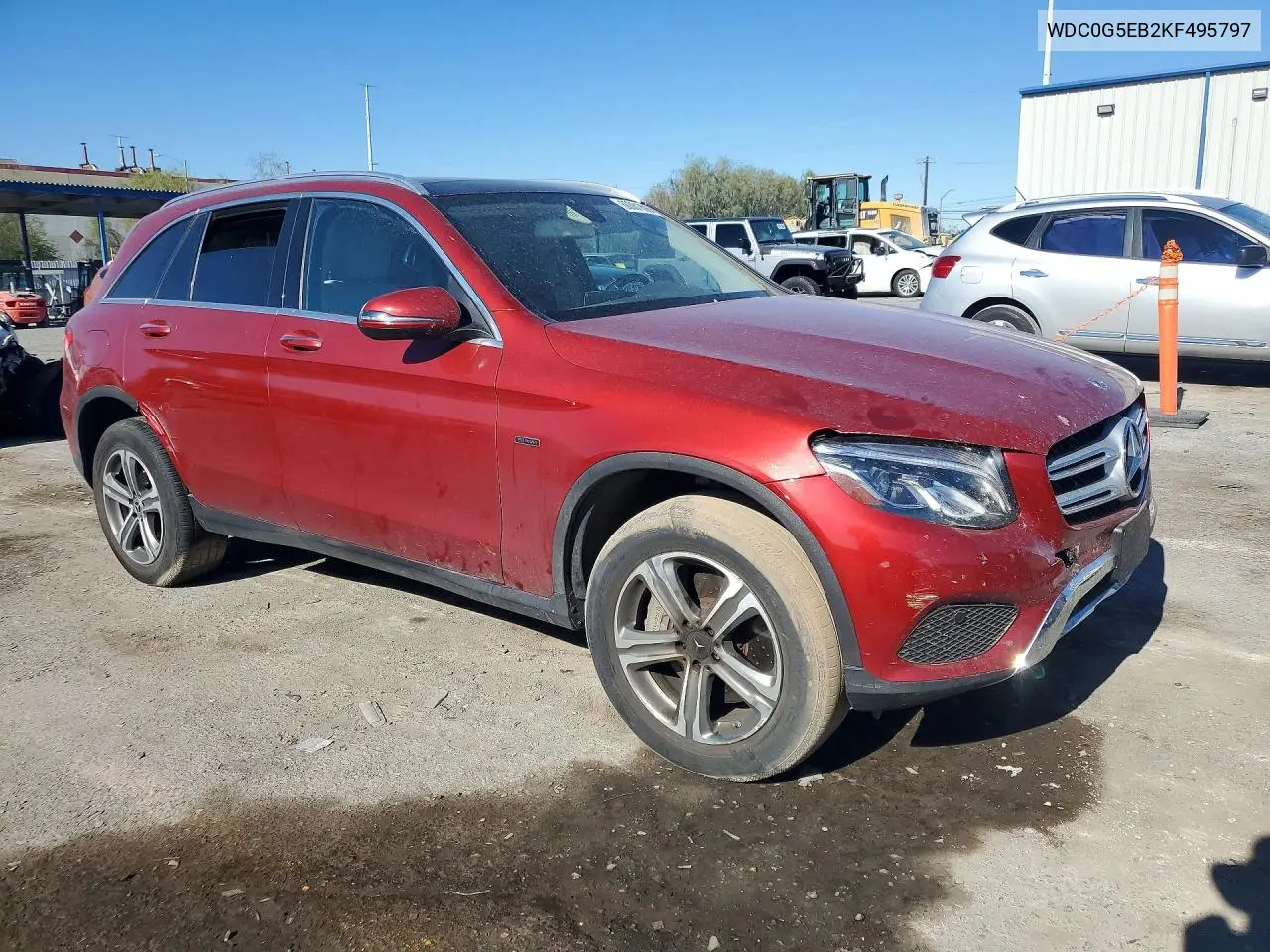 2019 Mercedes-Benz Glc 350E VIN: WDC0G5EB2KF495797 Lot: 60061806