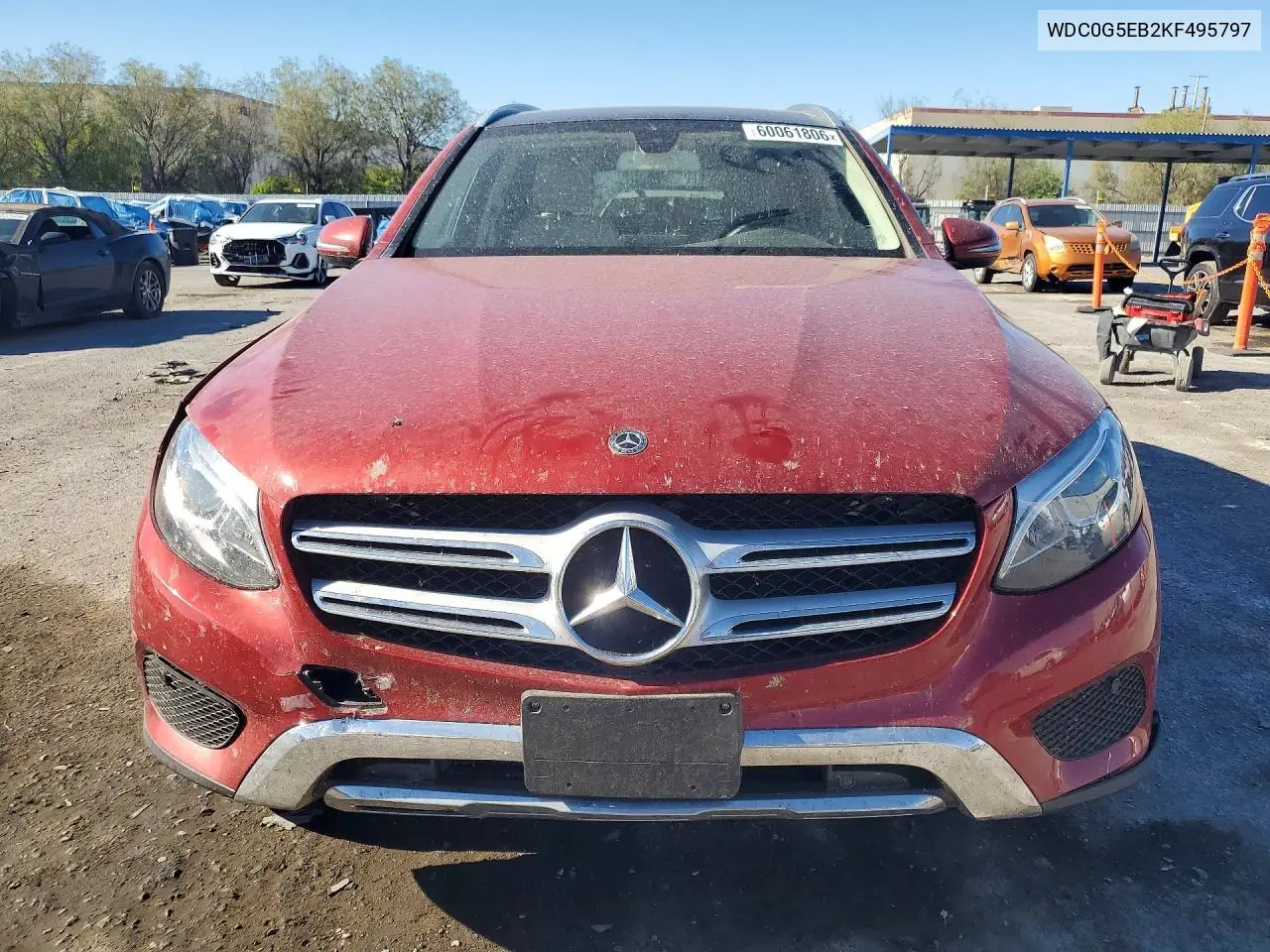 2019 Mercedes-Benz Glc 350E VIN: WDC0G5EB2KF495797 Lot: 60061806