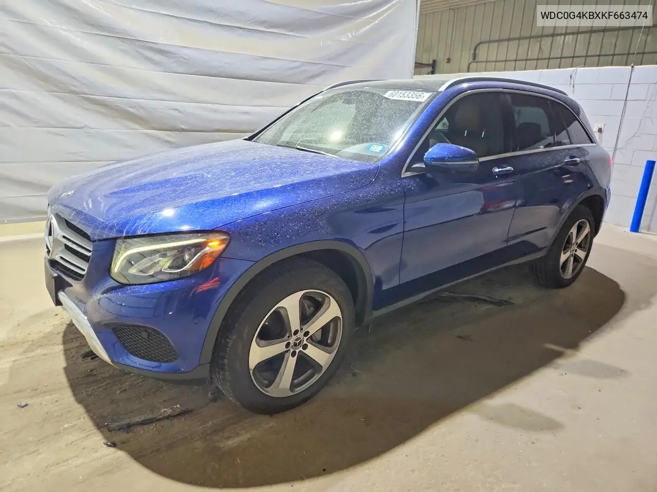 2019 Mercedes-Benz Glc 300 4Matic VIN: WDC0G4KBXKF663474 Lot: 60153356