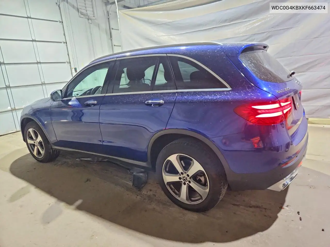 2019 Mercedes-Benz Glc 300 4Matic VIN: WDC0G4KBXKF663474 Lot: 60153356