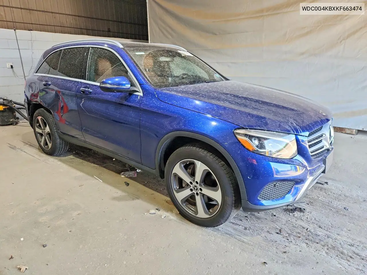 2019 Mercedes-Benz Glc 300 4Matic VIN: WDC0G4KBXKF663474 Lot: 60153356