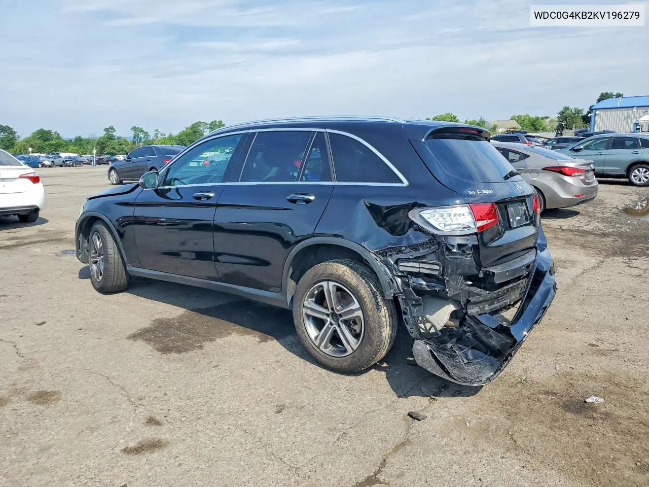 2019 Mercedes-Benz Glc 300 4Matic VIN: WDC0G4KB2KV196279 Lot: 60242456