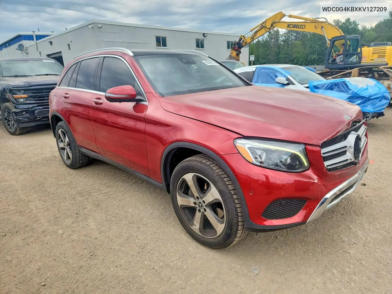 2019 Mercedes-Benz Glc 300 4Matic VIN: WDC0G4KBXKV127209 Lot: 60246616