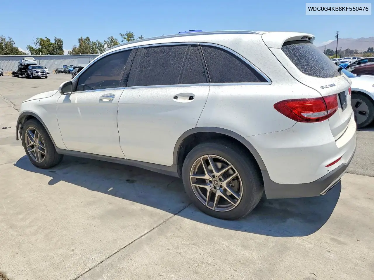 2019 Mercedes-Benz Glc 300 4Matic VIN: WDC0G4KB8KF550476 Lot: 60450096