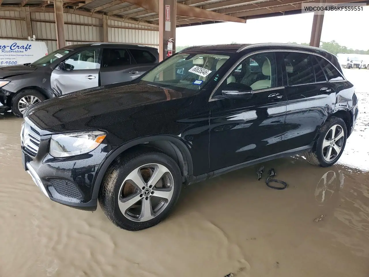 2019 Mercedes-Benz Glc 300 VIN: WDC0G4JB6KF559551 Lot: 60635046