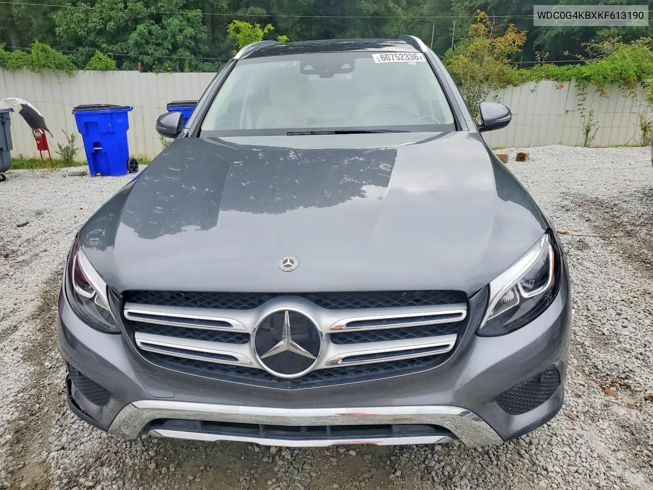 2019 Mercedes-Benz Glc 300 4Matic VIN: WDC0G4KBXKF613190 Lot: 60752336