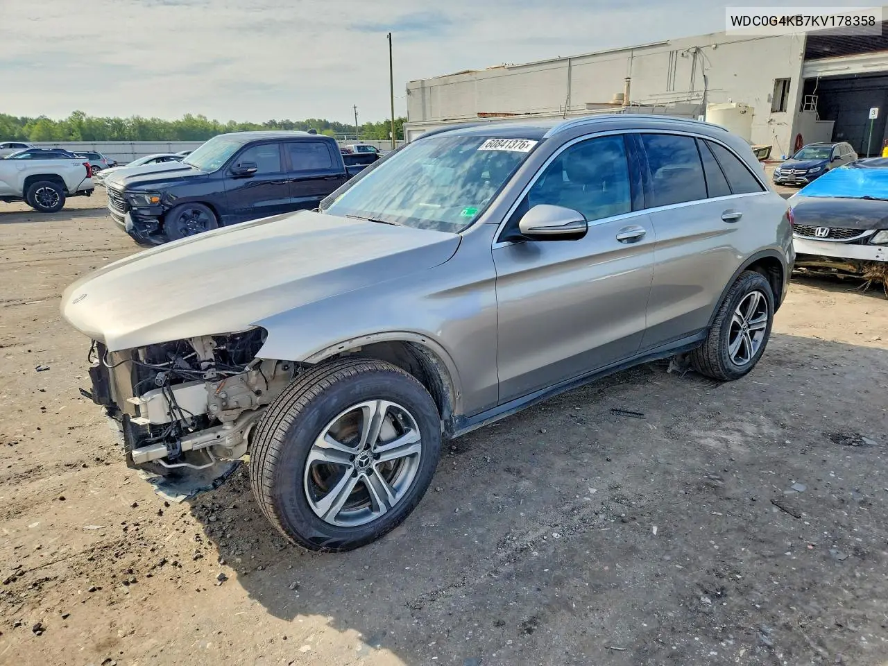 2019 Mercedes-Benz Glc 300 4Matic VIN: WDC0G4KB7KV178358 Lot: 60841376