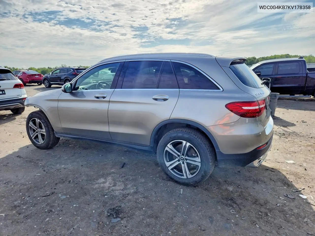 2019 Mercedes-Benz Glc 300 4Matic VIN: WDC0G4KB7KV178358 Lot: 60841376