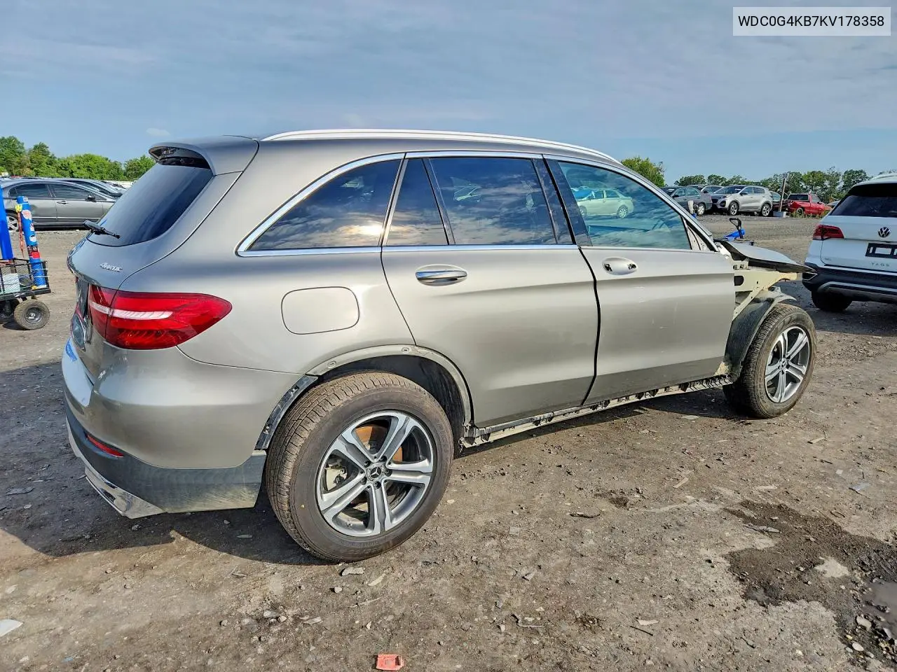 2019 Mercedes-Benz Glc 300 4Matic VIN: WDC0G4KB7KV178358 Lot: 60841376