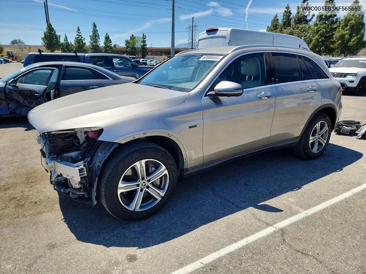2019 Mercedes-Benz Glc 350E VIN: WDC0G5EB3KF565663 Lot: 60888686