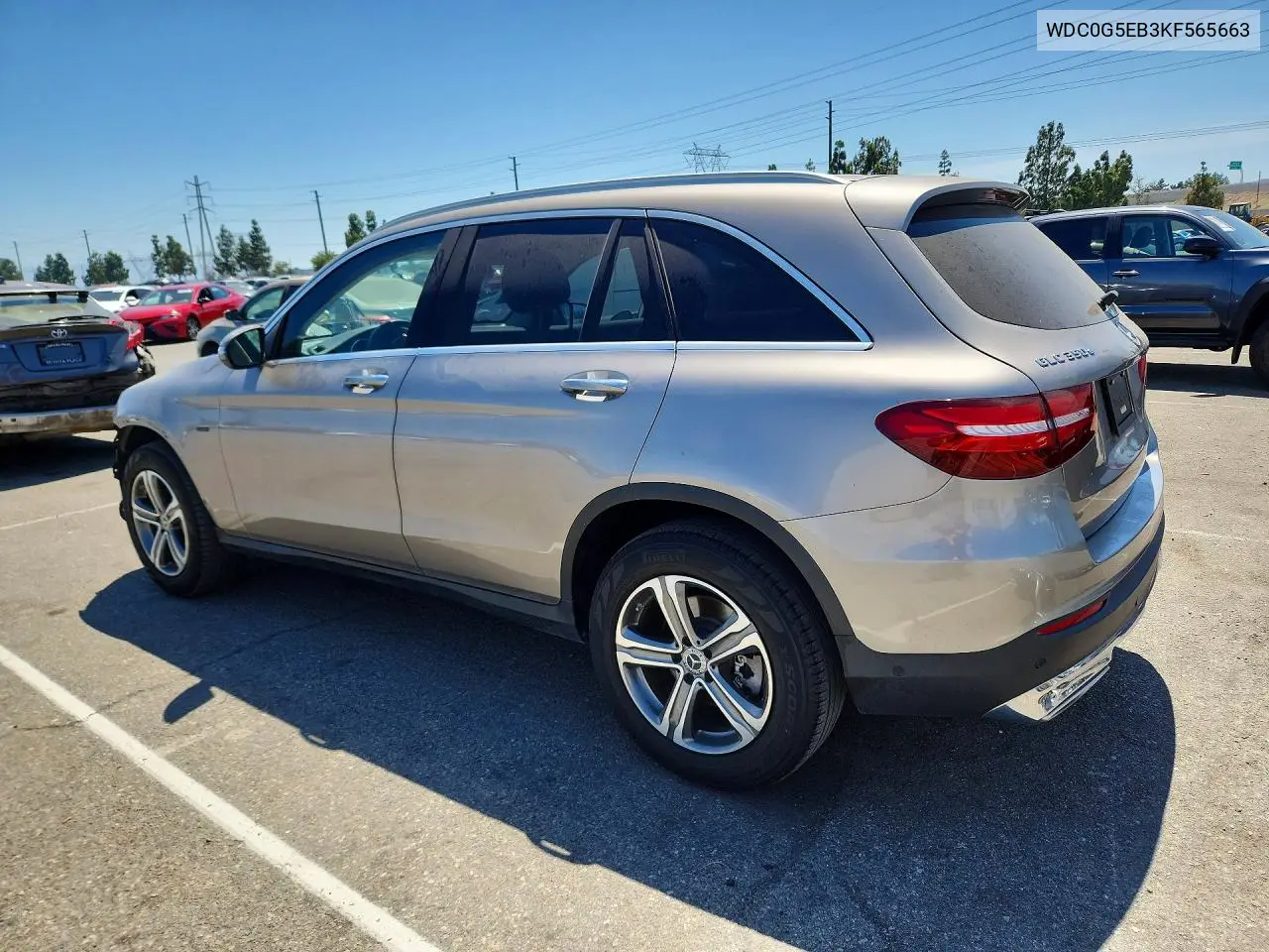 2019 Mercedes-Benz Glc 350E VIN: WDC0G5EB3KF565663 Lot: 60888686