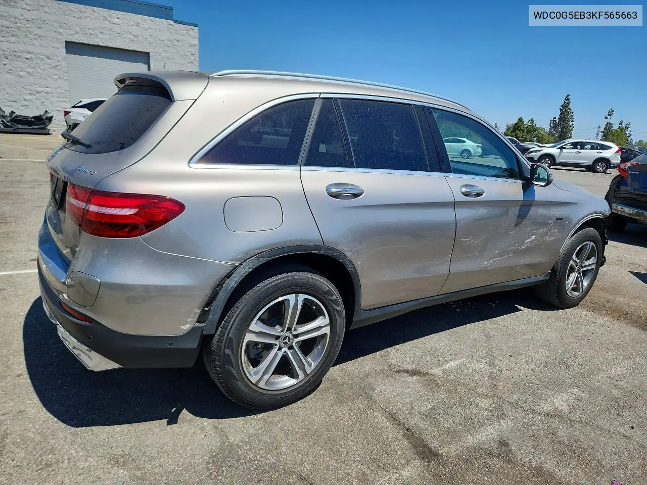 2019 Mercedes-Benz Glc 350E VIN: WDC0G5EB3KF565663 Lot: 60888686
